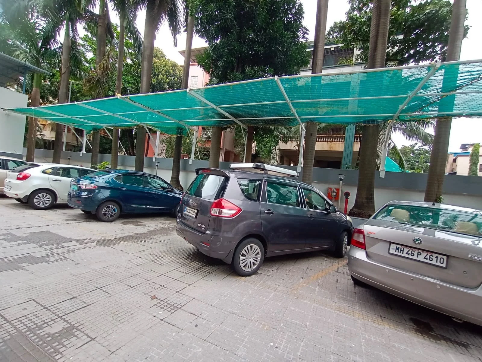 Car Parking Nets & Shades installation view 2
